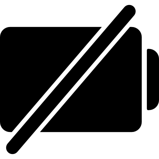 スラッシュ付きのバッテリー  icon