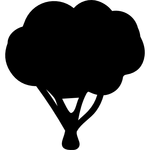forma de árbol  icono