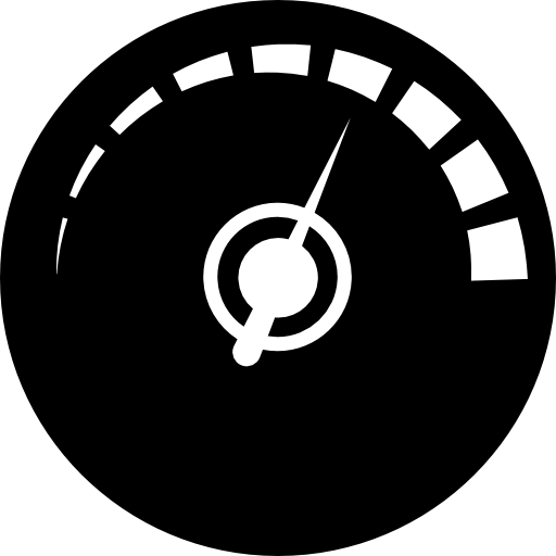 snelheidsmeter hulpmiddel  icoon