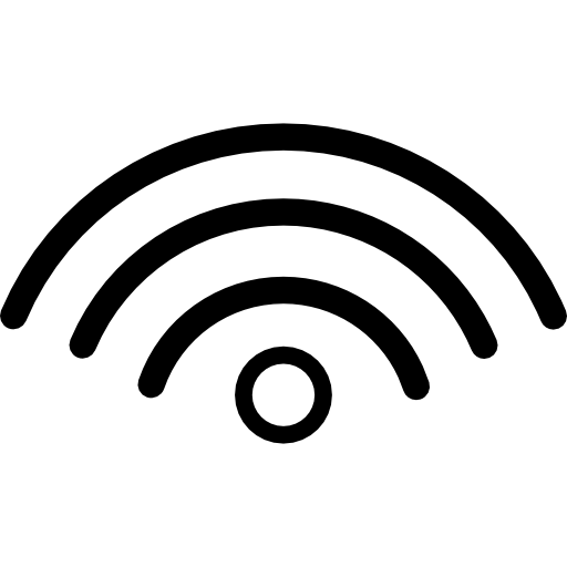 Символ интерфейса подключения телефона к Интернету  иконка