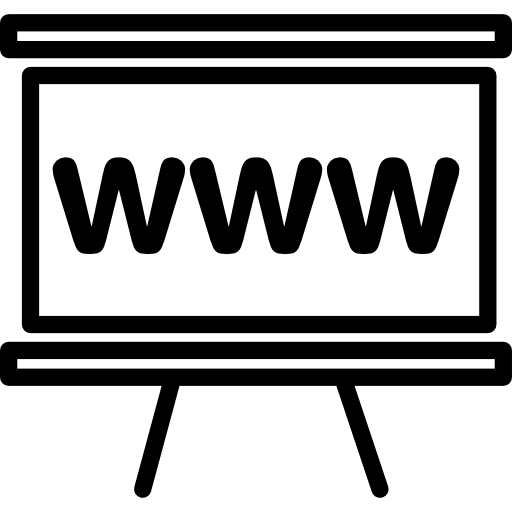 www präsentation  icon