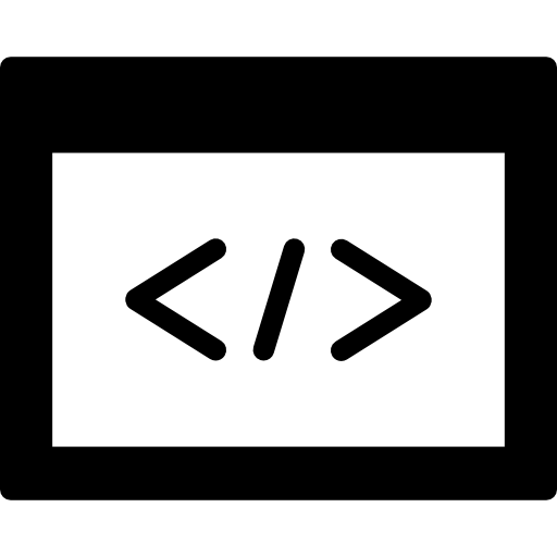 símbolo de interface html seo  Ícone