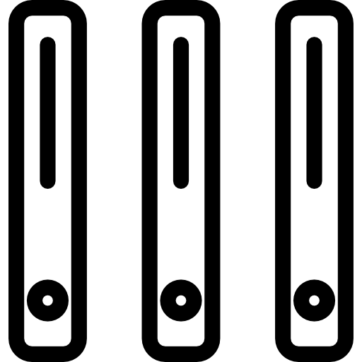 símbolo circular do disco rígido  Ícone