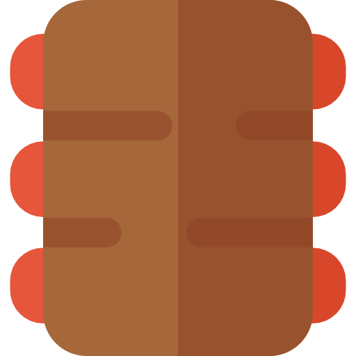Żeberka Basic Rounded Flat ikona
