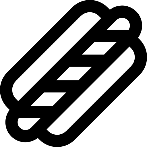 ホットドッグ Basic Rounded Lineal icon