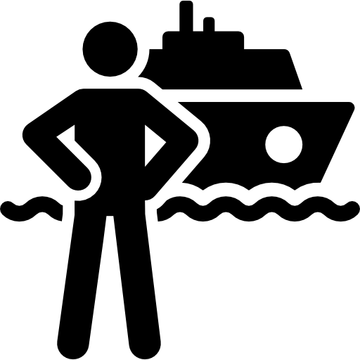 yacht Pictograms Fill icon