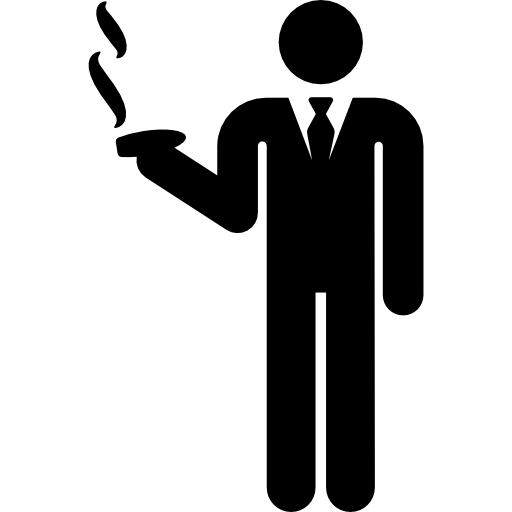 Smoking Pictograms Fill icon
