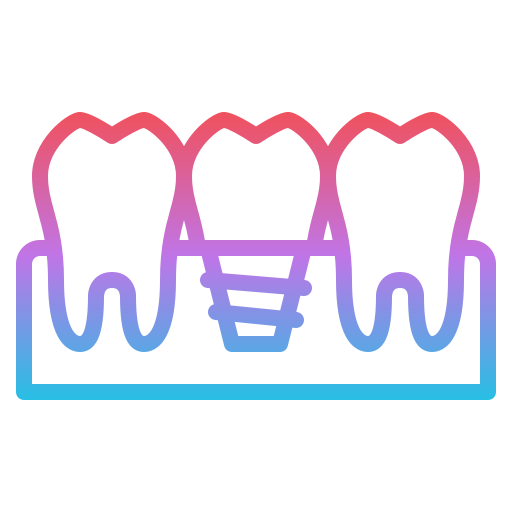 impianto dentale Iconixar Gradient icona