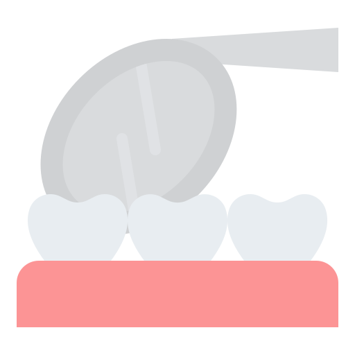 kontrola dentystyczna Iconixar Flat ikona