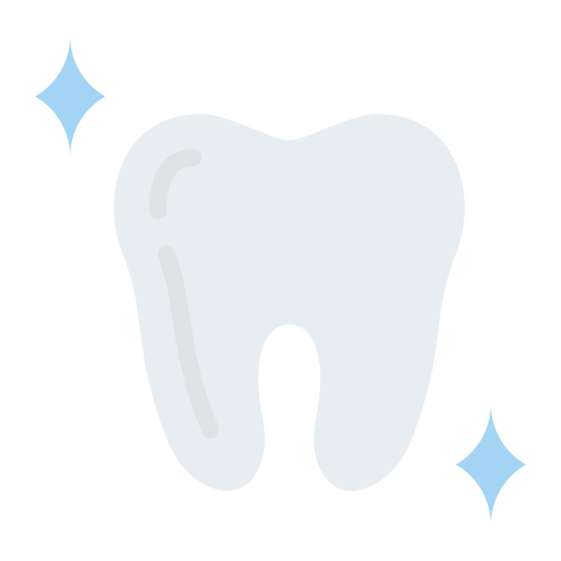 Clean tooth Iconixar Flat icon