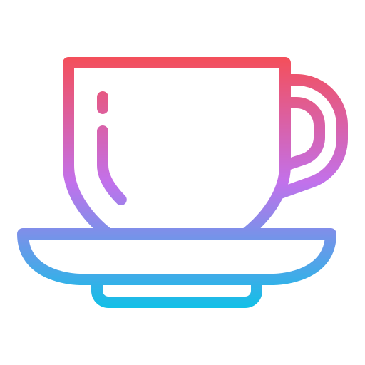 Coffee cup Iconixar Gradient icon