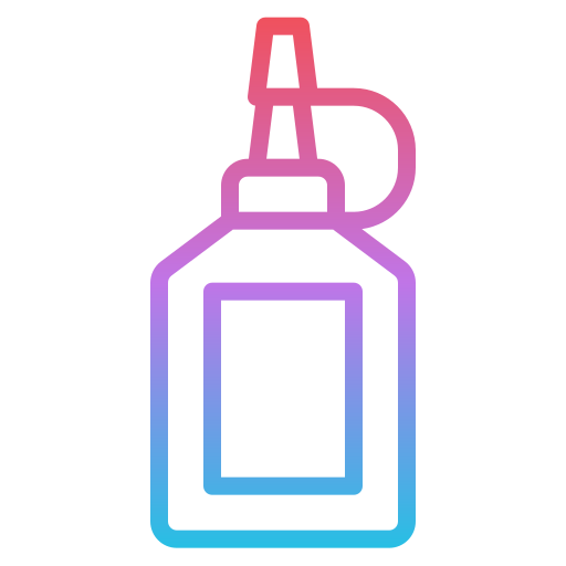 Glue Iconixar Gradient icon