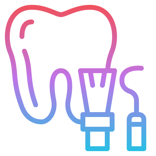 Dental care Iconixar Gradient icon