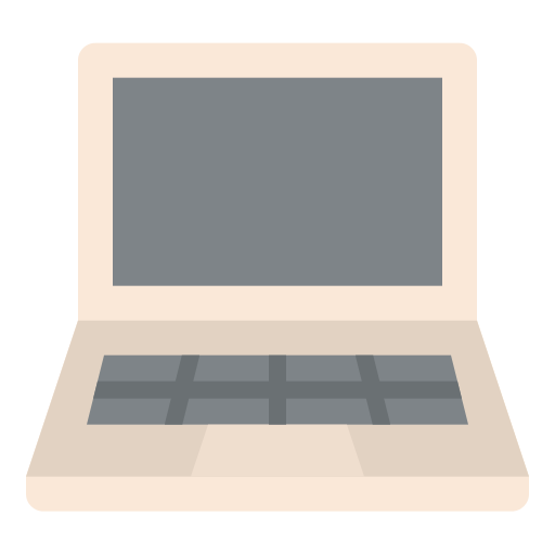 computer portatile Iconixar Flat icona