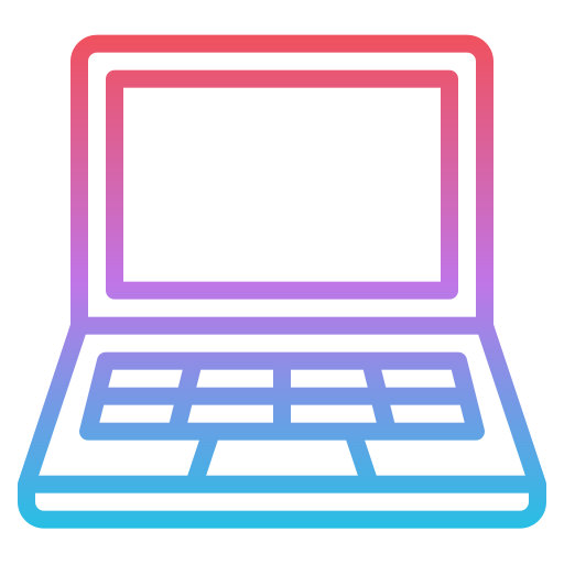 ordenador portátil Iconixar Gradient icono