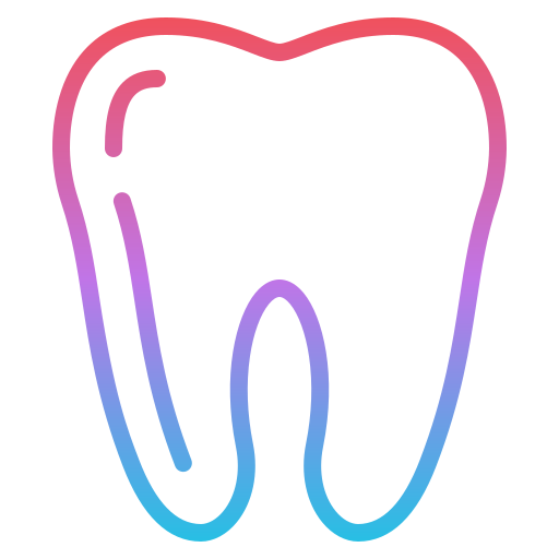 歯 Iconixar Gradient icon