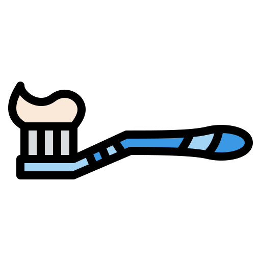 Toothbrush Iconixar Lineal Color icon