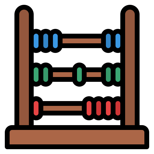 Abacus Iconixar Lineal Color icon