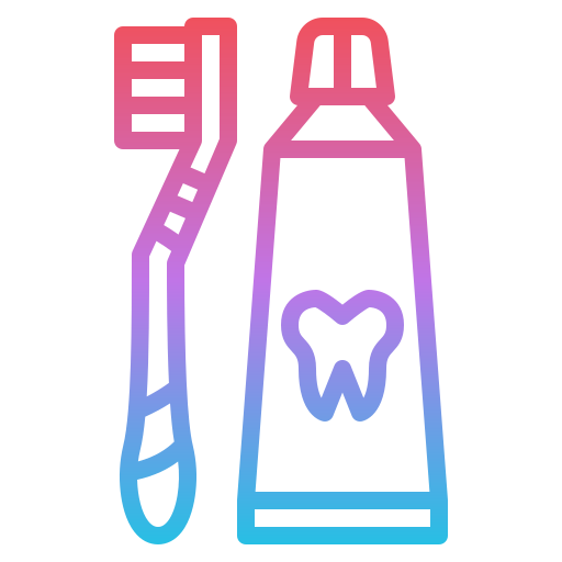 Tooth hygiene Iconixar Gradient icon