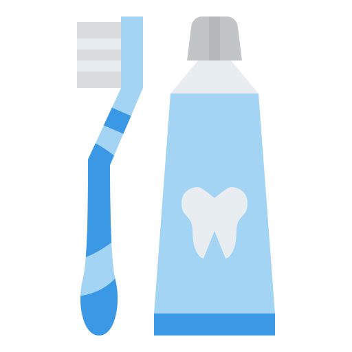 Гигиена зубов Iconixar Flat иконка