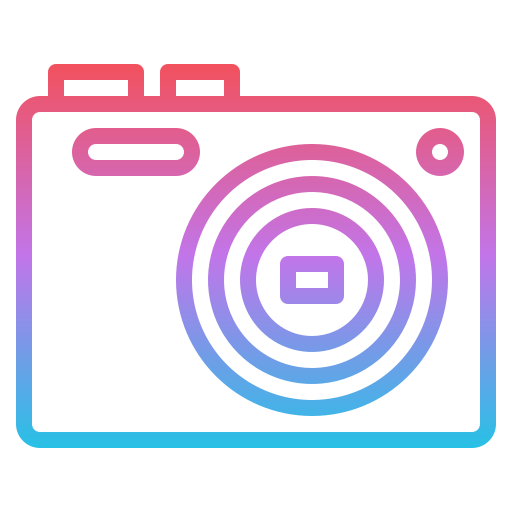 camera Iconixar Gradient icoon