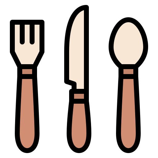 Cutlery Iconixar Lineal Color icon
