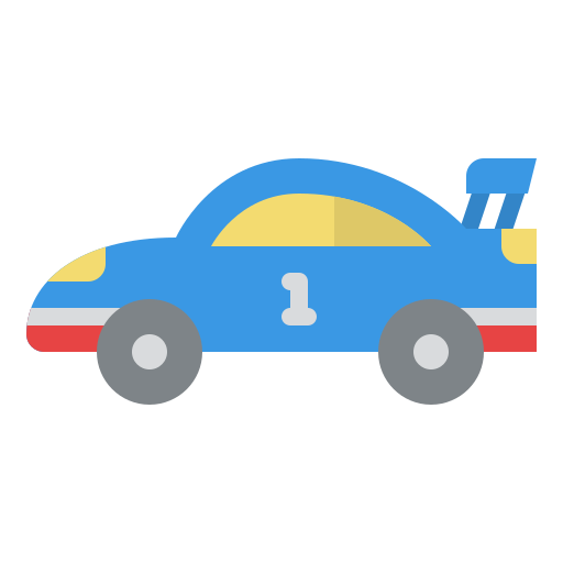 race auto Iconixar Flat icoon