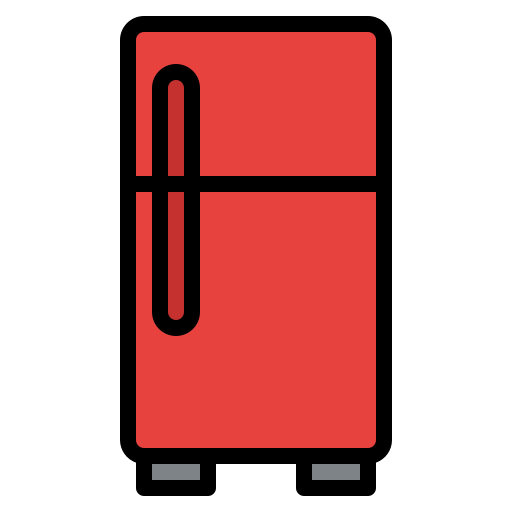 Refrigerator Iconixar Lineal Color icon
