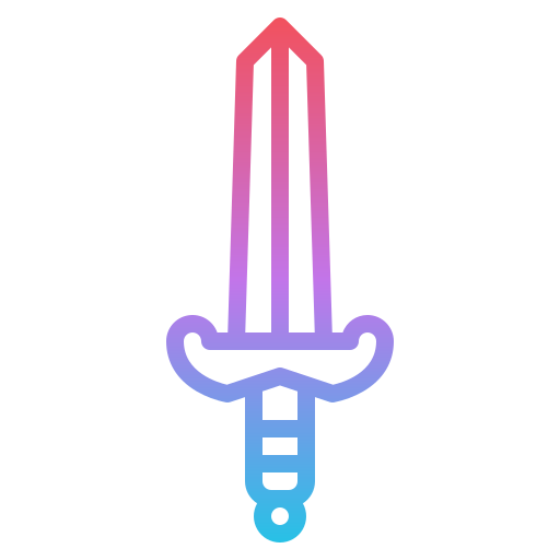 espada Iconixar Gradient icono
