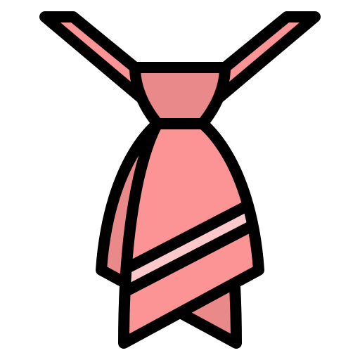 corbata Iconixar Lineal Color icono