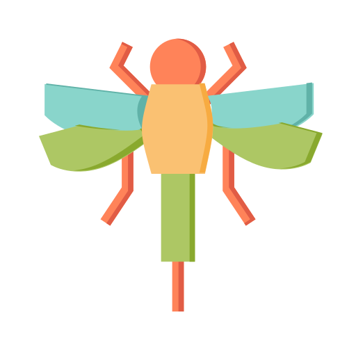 mosca del dragón Generic Flat icono