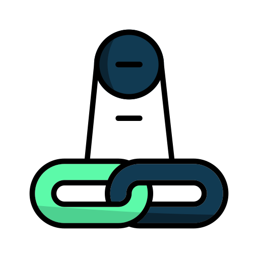 links Generic Outline Color icon