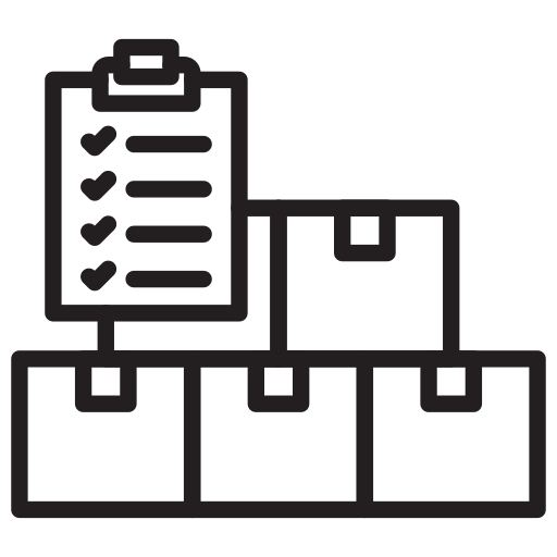 Inventory Generic Detailed Outline icon