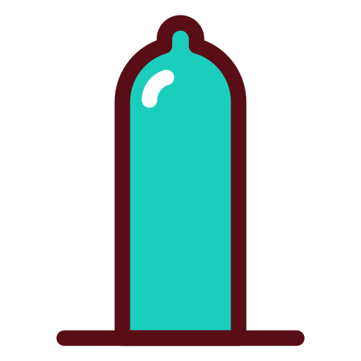 Condom Generic Outline Color icon