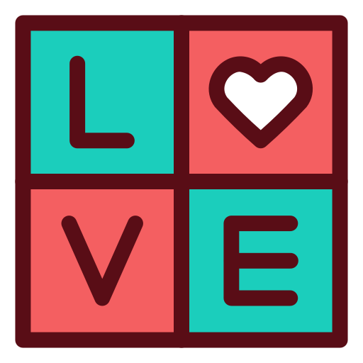 amor Generic Outline Color icono