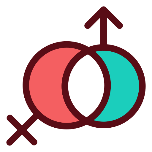 geslacht Generic Outline Color icoon