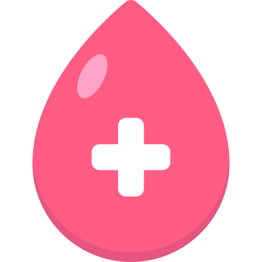 bloed druppel Generic Flat icoon