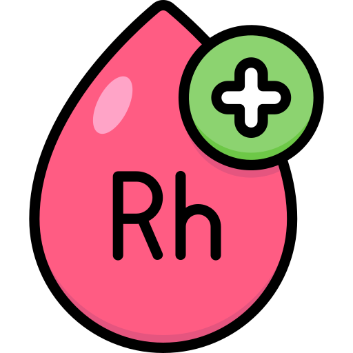 rh krwi dodatni Generic Outline Color ikona
