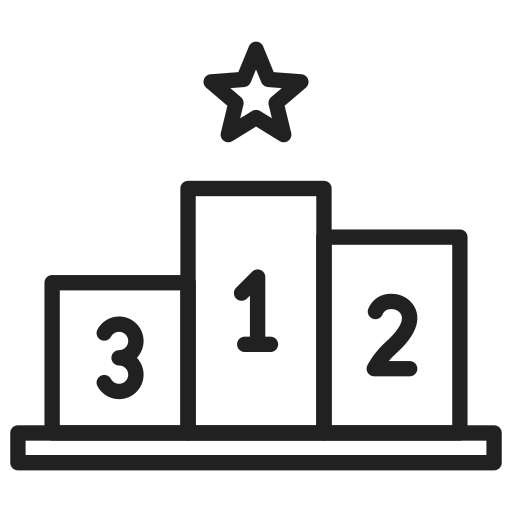 podium Generic Detailed Outline Icône