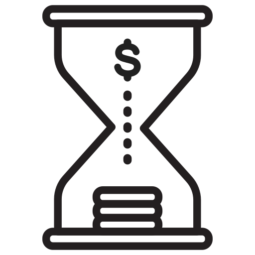 Hourglass Generic Detailed Outline icon