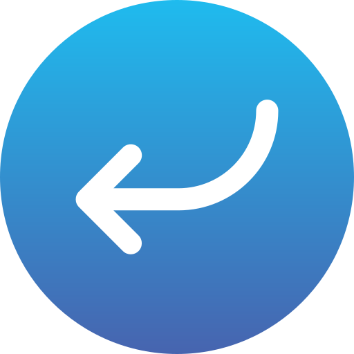 Left arrow Generic Flat Gradient icon