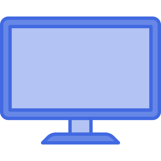 moniteur Generic Blue Icône