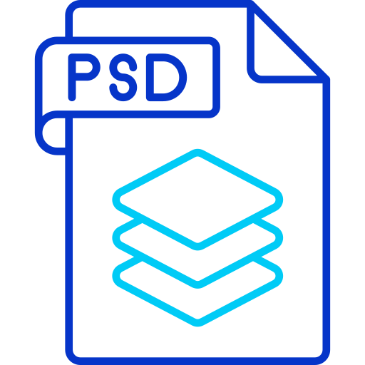 format de fichier psd Generic Others Icône