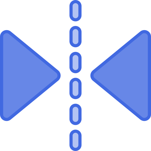 spiegelbeeld Generic Blue icoon