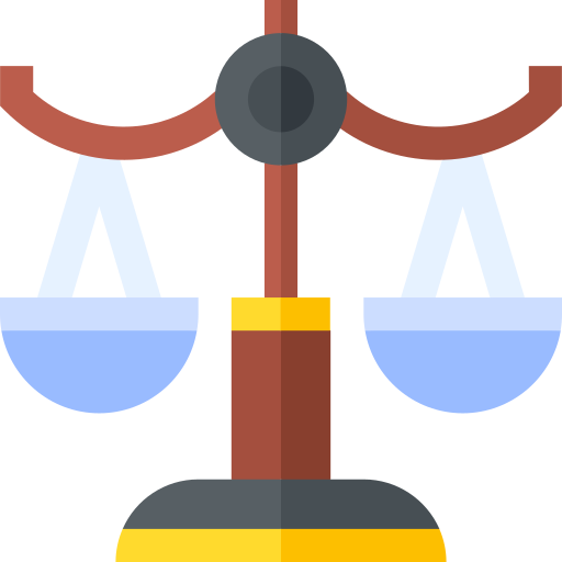 正義の天秤 Basic Straight Flat icon