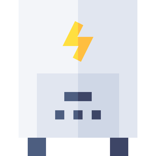 電気ヒーター Basic Straight Flat icon