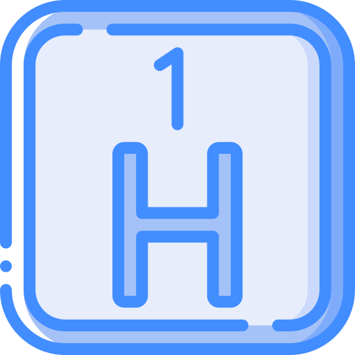 Hydrogen Basic Miscellany Blue icon