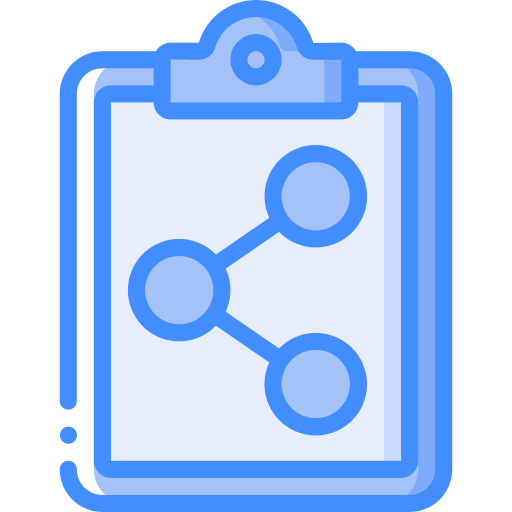 zwischenablage Basic Miscellany Blue icon