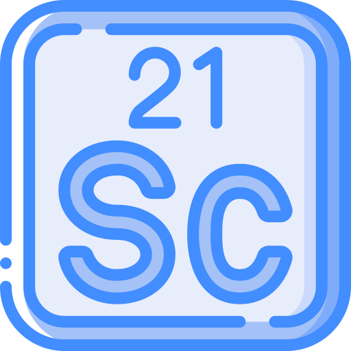 화학 원소 Basic Miscellany Blue icon