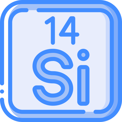 silicio Basic Miscellany Blue icono